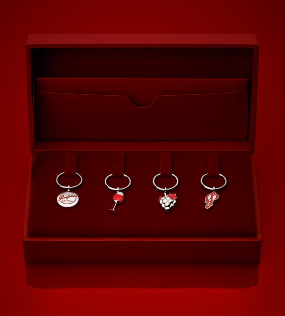 Test - WINE GLASS CHARMS