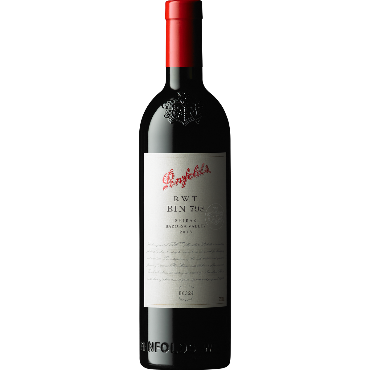 2018 RWT Bin 798 Shiraz