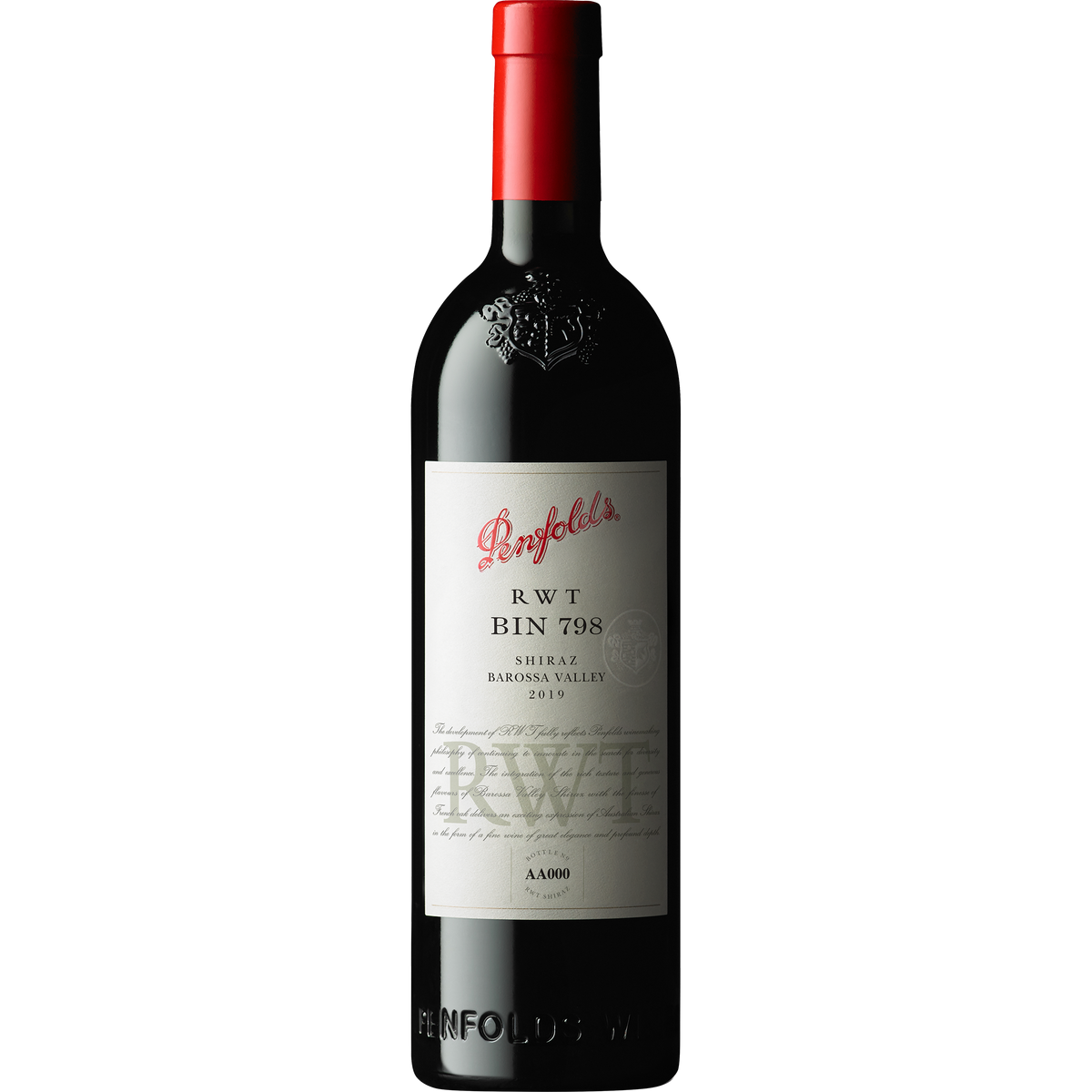 2019 RWT Bin 798 Shiraz