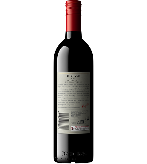 2022 RWT Bin 798 Barossa Valley Shiraz