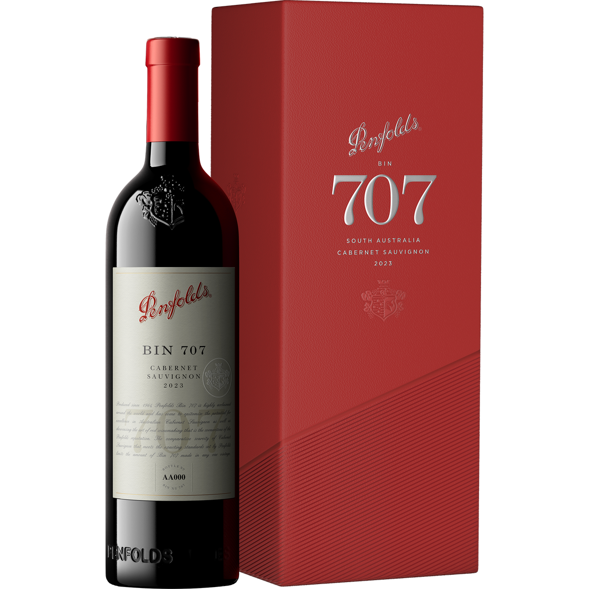 2023 Bin 707 Cabernet Sauvignon with Gift Box