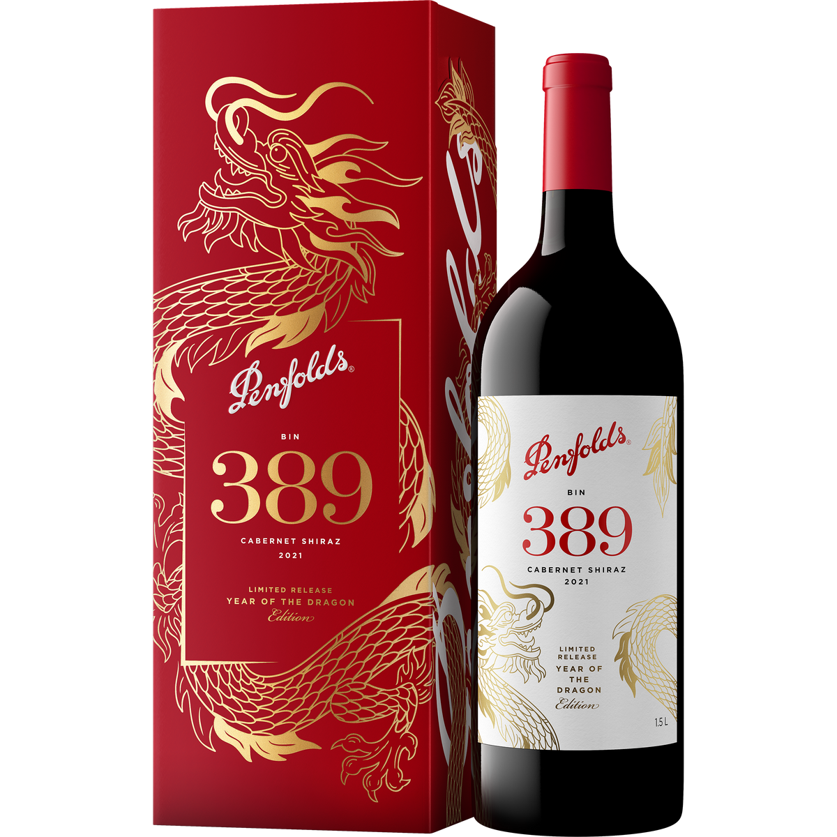 2021 Bin 389 Cabernet Shiraz Lunar New Year Gift Box Magnum