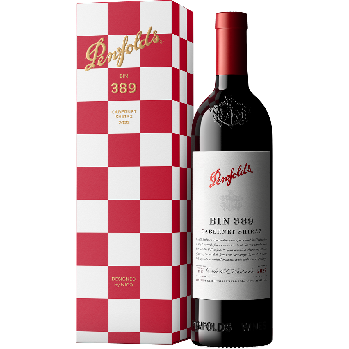 2022 Bin 389 Cabernet Shiraz Holiday by NIGO